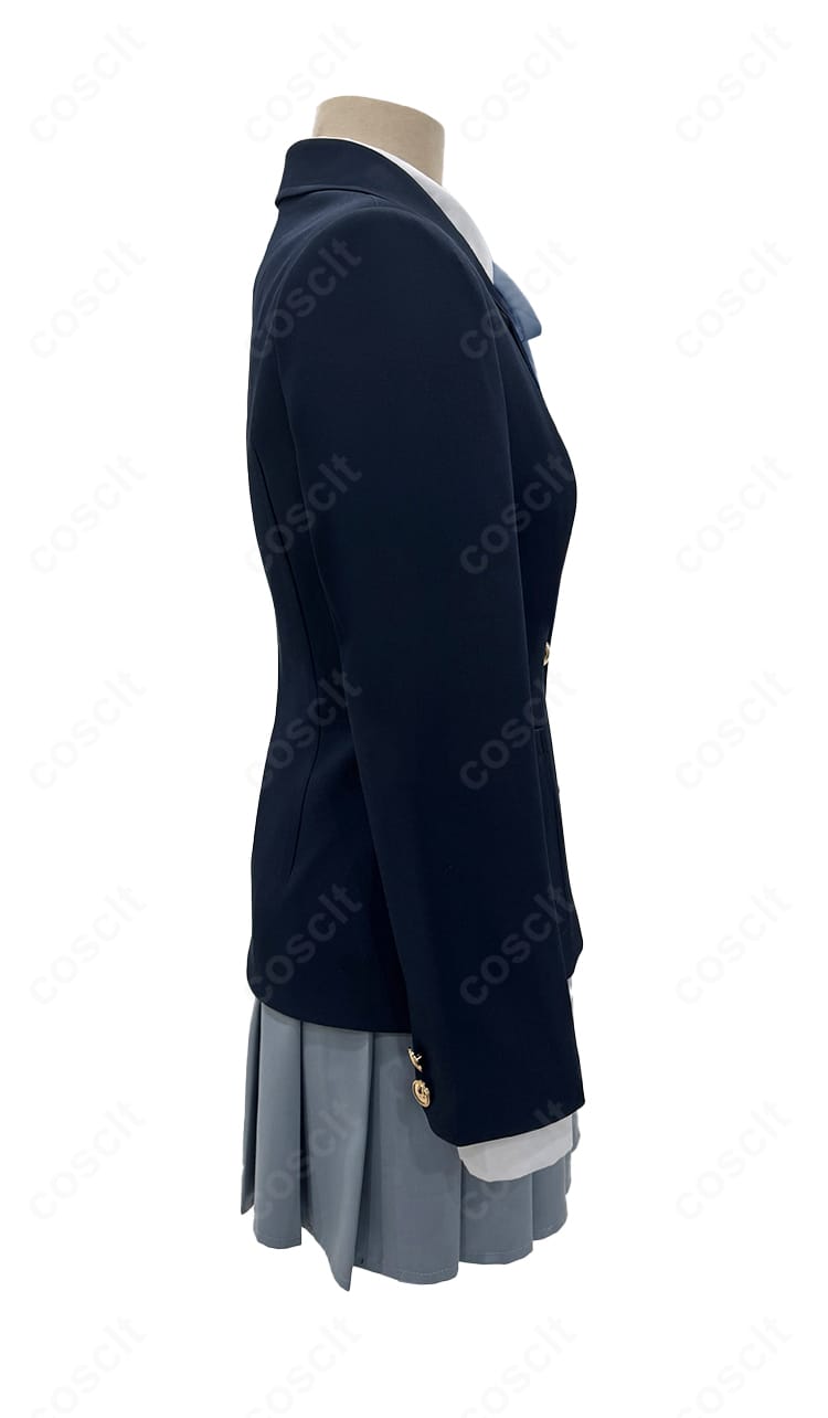 けいおん！桜が丘高校 制服コスプレ 右袖口とステッチのこだわり（仕立ての質感）