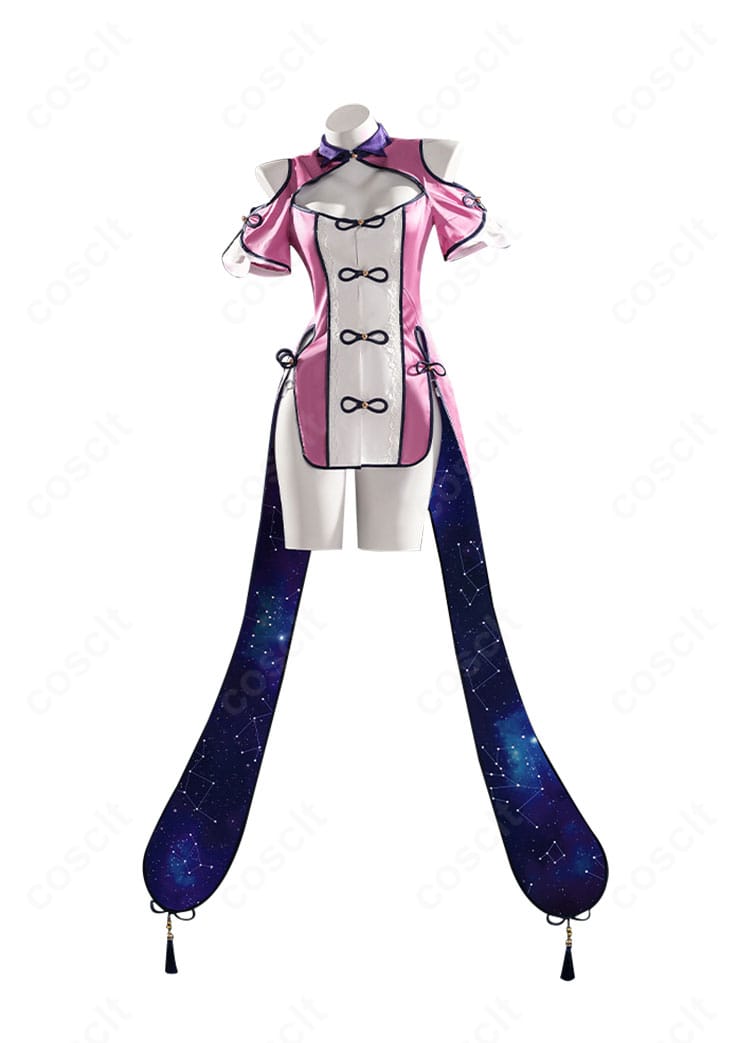 正面全体像|星宮六喰コスプレ衣装のフロントデザインとシルエット