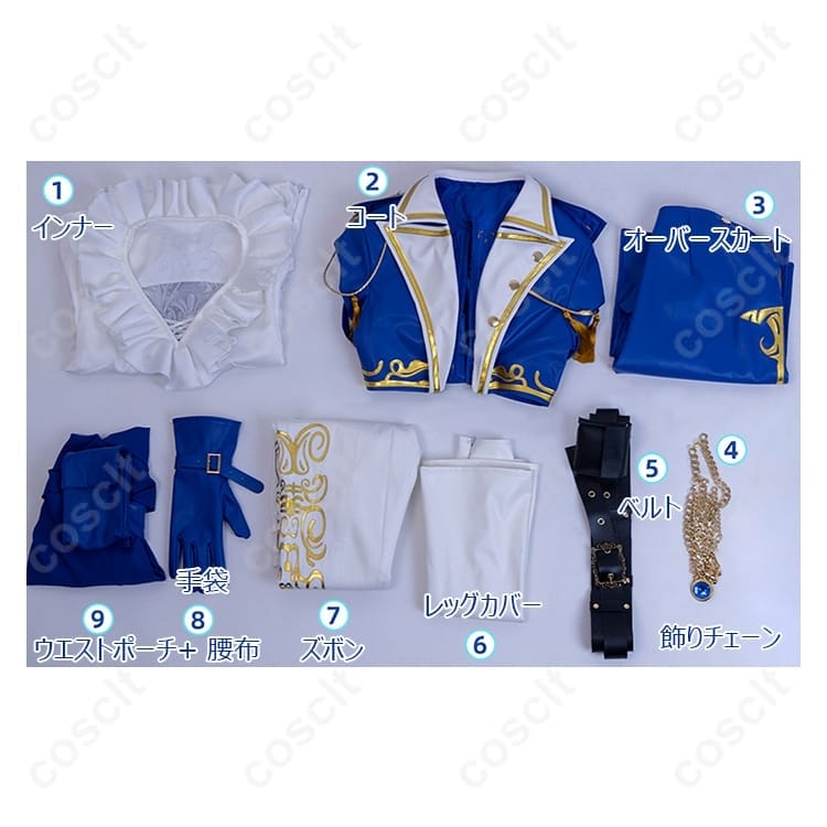 第五人格 ルカ・バルサー 囚人 コスプレ衣装 高再現で撮影映え、着脱ラクでイベント快適 - 3枚目の画像