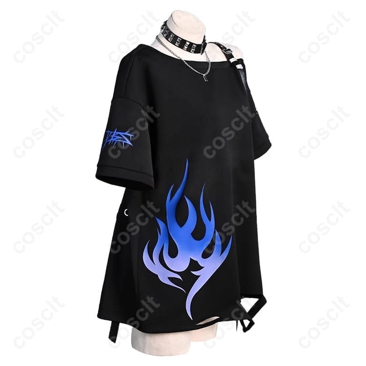 プロジェクトセカイ 白石杏 コスプレ衣装 高再現フルセット｜動きに映えるストリートデザイン - 2枚目の画像