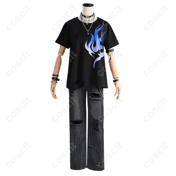 プロセカ 東雲彰人 フューエル衣装 高再現ストリートで撮影映え、快適な可動設計