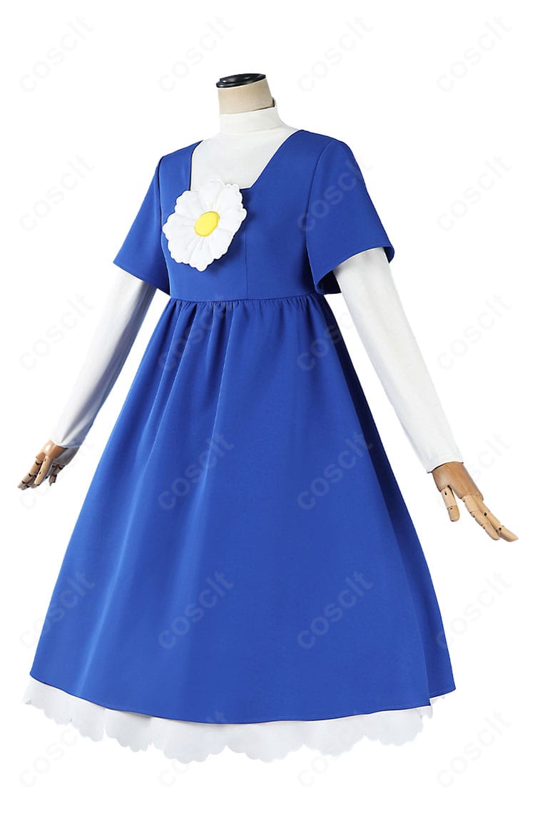 木之本桜 普段着コスプレ 横からのシルエット（ウエストラインと裾の広がり）