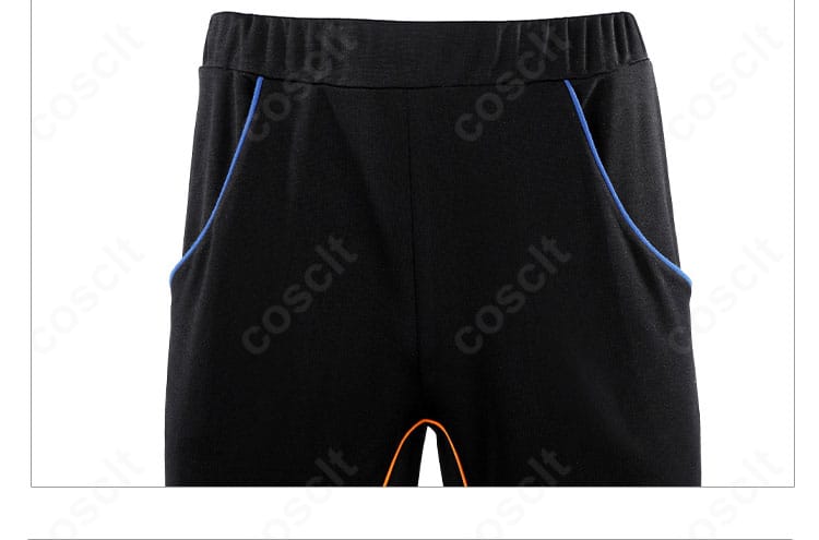 ルーク コスプレ衣装のズボン装飾ディテール。立体ポケットやステッチを再現。