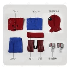 スパイダーマン：ホームカミング ピーター・パーカー高再現コスプレ｜動きやすく撮影映え - 7枚目の画像（サムネイル）