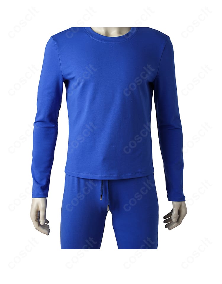 長袖部分のパネルラインと肘周りの可動域を示すディテール