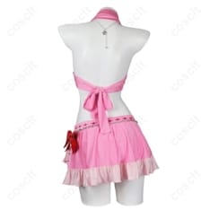 ファイナルファンタジーVII リバース エアリス・ゲインズブール ピンキーマーメイド水着 高再現コスプレ衣装 - 4枚目の画像（サムネイル）