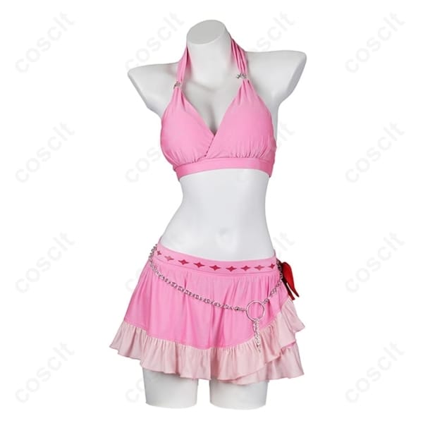 ファイナルファンタジーVII リバース エアリス・ゲインズブール ピンキーマーメイド水着 高再現コスプレ衣装