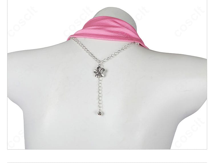 エアリス・ゲインズブール ピンキーマーメイド水着 背面装飾のクローズアップ。安定固定で撮影に最適。