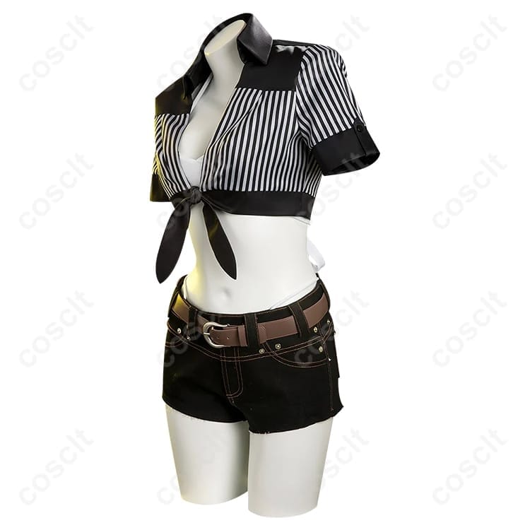 FF7リバース ティファ・ロックハート グラマラスホエール水着 高再現で動きやすいフルセット - 3枚目の画像