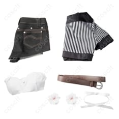 FF7リバース ティファ・ロックハート グラマラスホエール水着 高再現で動きやすいフルセット - 7枚目の画像（サムネイル）