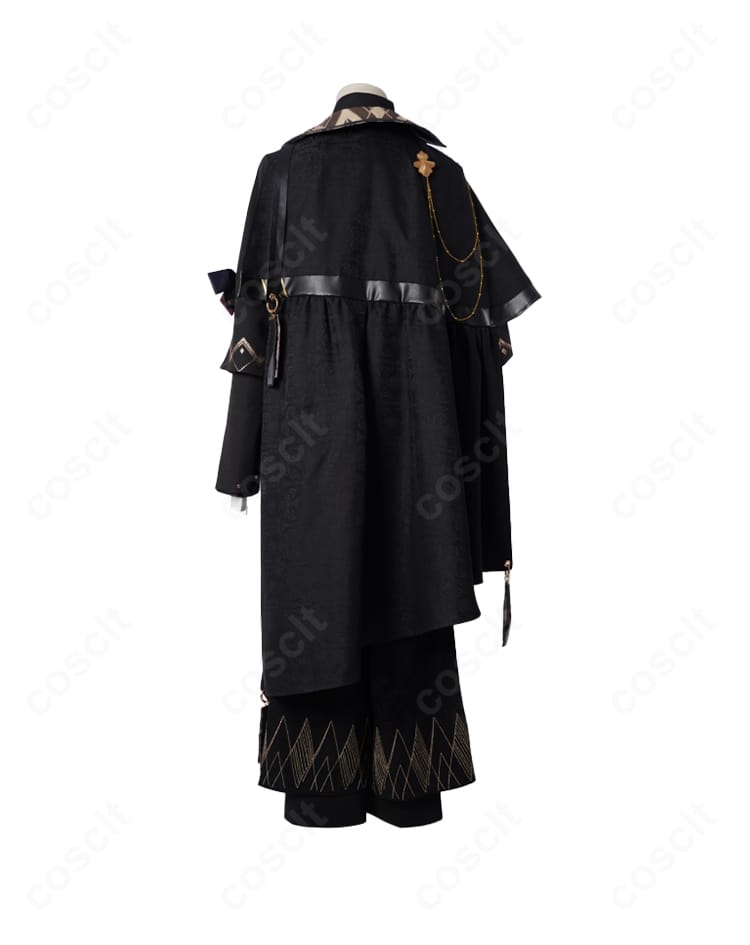 星街すいせい Nova衣装の背面全体。マントのラインと背面装飾の配置がわかる画像