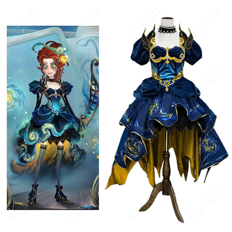 第五人格 ブリュンヒルド・ウェルフ「場違いなウェルフ」衣装の全身イメージ。キャラクターと世界観を再現したエレガントな弓使いコーデ。