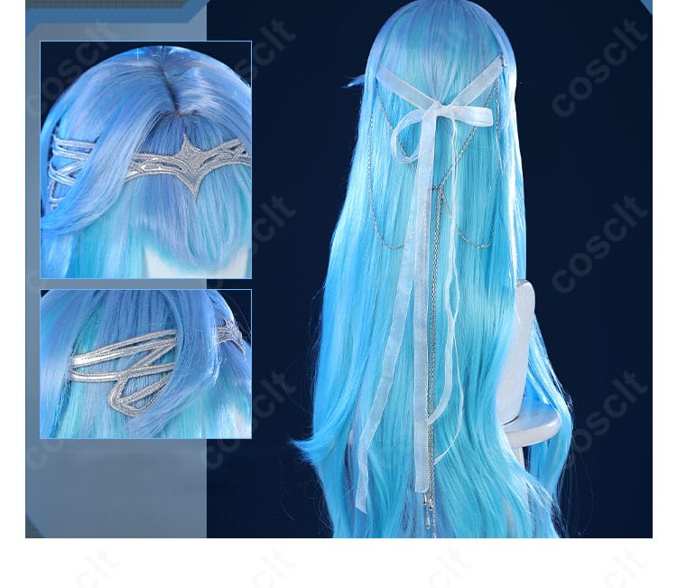 髪飾りのディテール。ヘアにアクセントを加え、ハーメルらしさを引き出す重要パーツ。