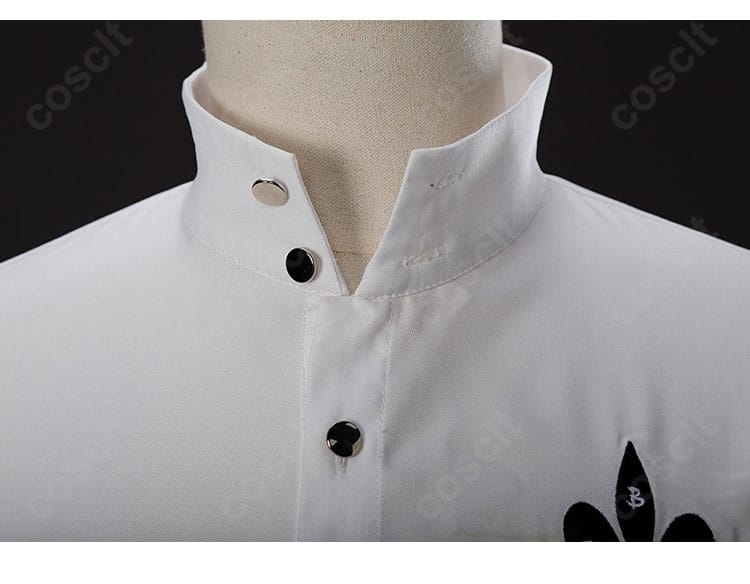 フォックス衣装 襟元ディテール｜配色とステッチのバランスを精密再現