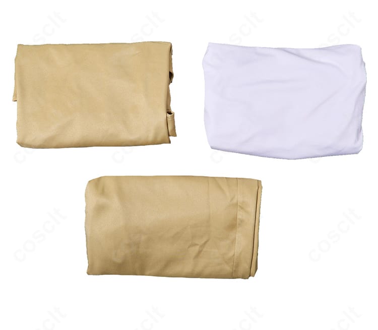 LAZARUS アクセル 囚人Ver. コスプレ衣装のセット内容。シャツ・トップス・ズボンの3点が並ぶ確認用画像