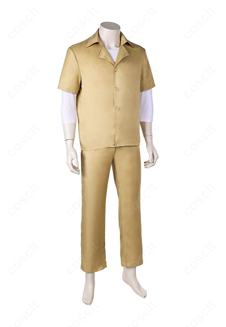 LAZARUS アクセル 囚人Ver. 右サイドビュー。立体パターンで肩から裾までのラインが美しく見える角度のシルエット確認