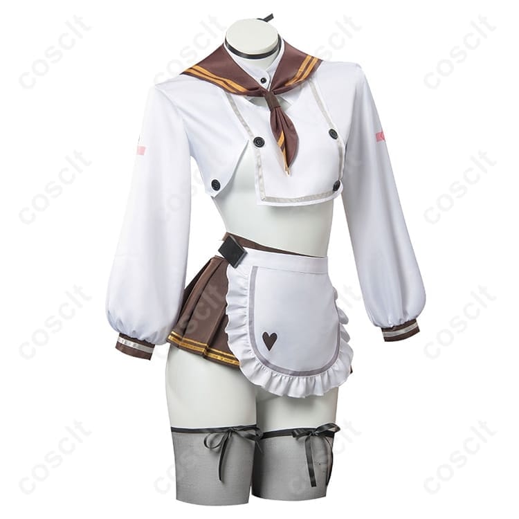 勝利の女神：NIKKE ブレッディ コスプレ衣装｜メイド風の高再現セットで撮影映え - 2枚目の画像