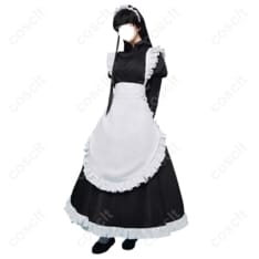 古見さんは、コミュ症です。古見硝子 メイド服コスプレ 高再現で快適、イベントや撮影に最適 - 2枚目の画像（サムネイル）