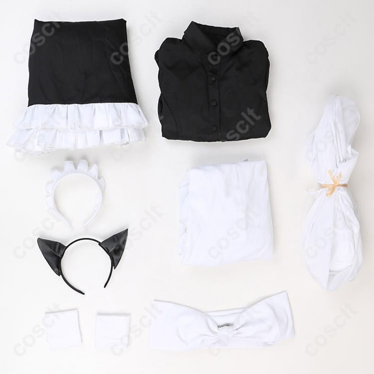 古見さんは、コミュ症です。古見硝子 メイド服コスプレ 高再現で快適、イベントや撮影に最適 - 6枚目の画像