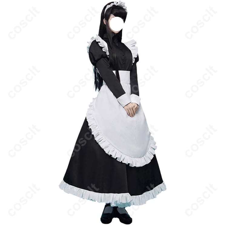 古見さんは、コミュ症です。古見硝子 メイド服コスプレ 高再現で快適、イベントや撮影に最適 - 4枚目の画像