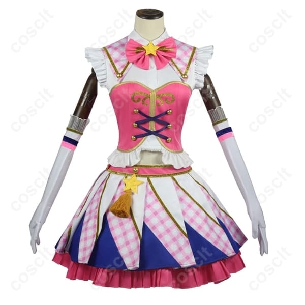 アイカツ！星宮いちご Soleilステージ衣装 高再現で撮影映え、長時間も快適