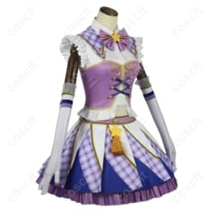 アイカツ！紫吹蘭 Soleilコスプレ衣装｜高再現で写真映え、上品シルエットでイベントに最適 - 2枚目の画像（サムネイル）