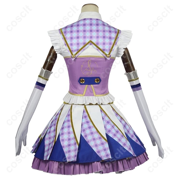 アイカツ！紫吹蘭 Soleilコスプレ衣装｜高再現で写真映え、上品シルエットでイベントに最適 - 3枚目の画像