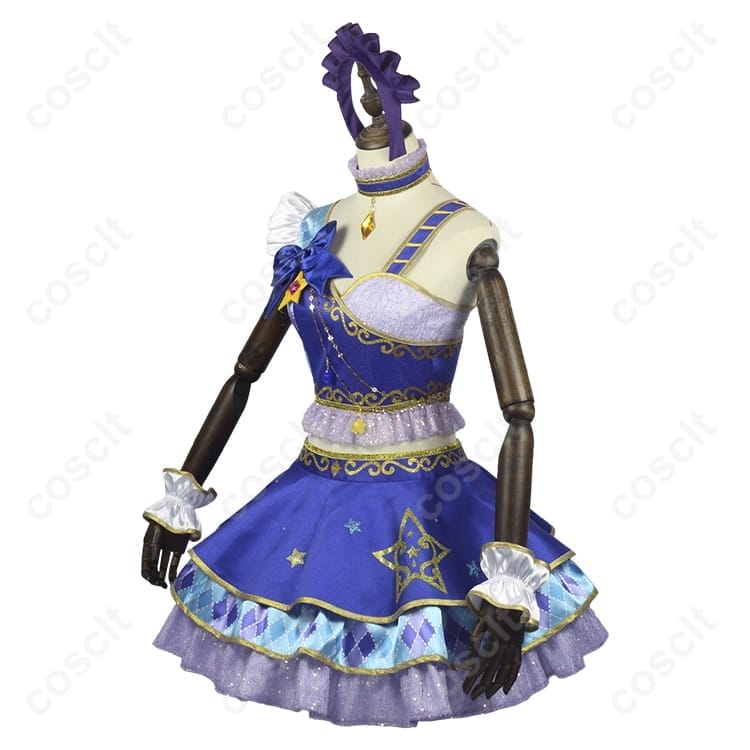 アイカツ！桜庭ローラ ブルースターコーデ 高再現コス｜快適素材で撮影・イベントに最適 - 2枚目の画像