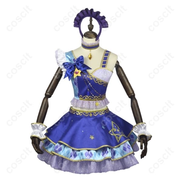 アイカツ！桜庭ローラ ブルースターコーデ 高再現コス｜快適素材で撮影・イベントに最適