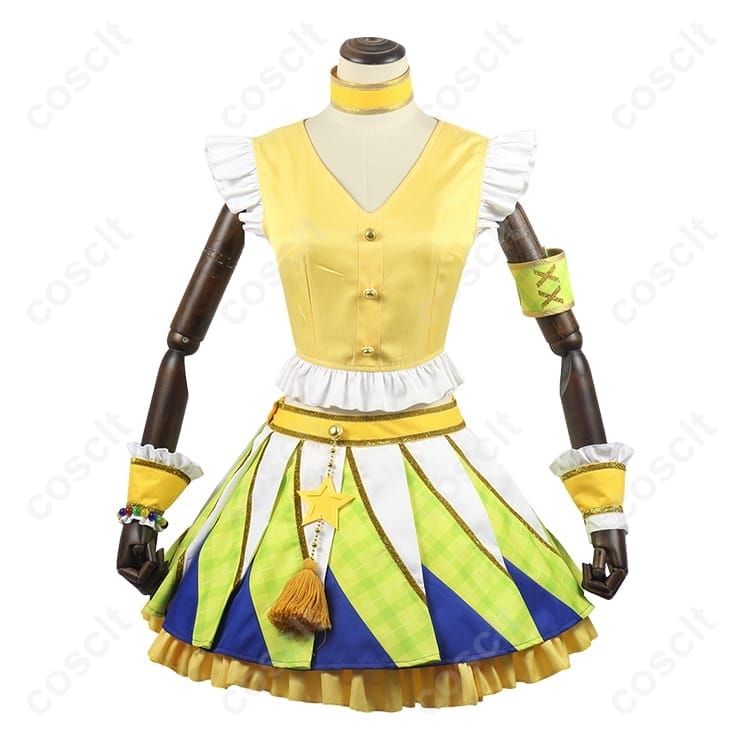 アイカツ！新条ひなき 制服風コスプレ衣装 高再現で撮影映え、長時間も快適 - 5枚目の画像