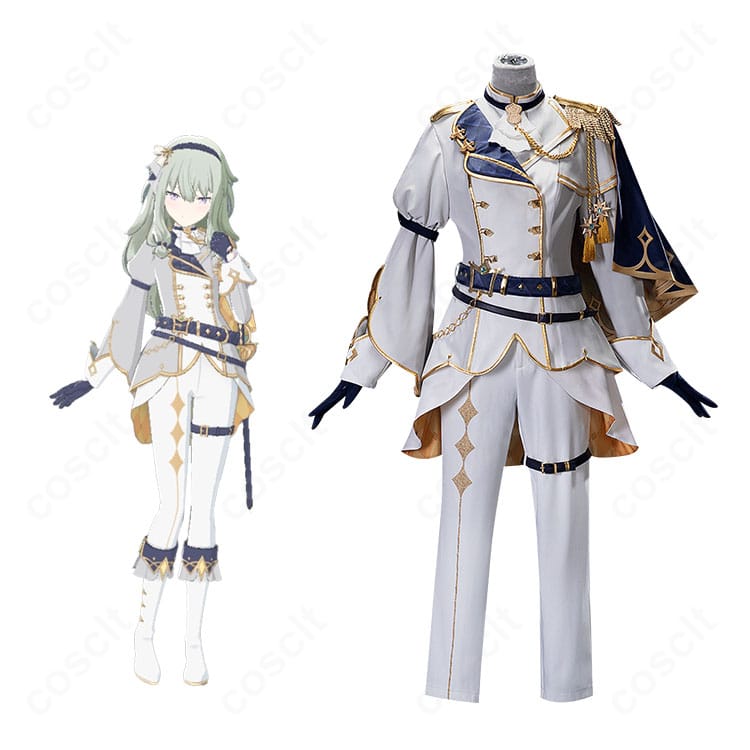 プロジェクトセカイ 草薙寧々 フィエ・シュヴァリエのコラボ風イメージ。高再現コスプレ衣装一式の雰囲気を伝えるキービジュアル。