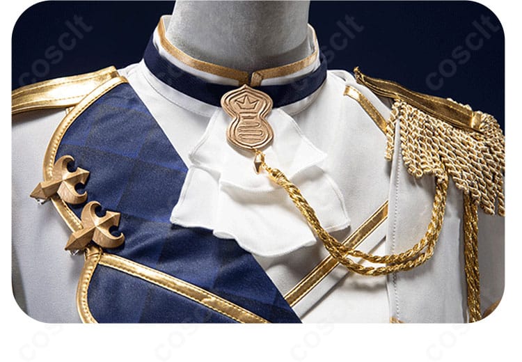 草薙寧々 フィエ・シュヴァリエ ネックアクセサリーのアップ。装飾パーツの形状と艶感が分かる詳細。