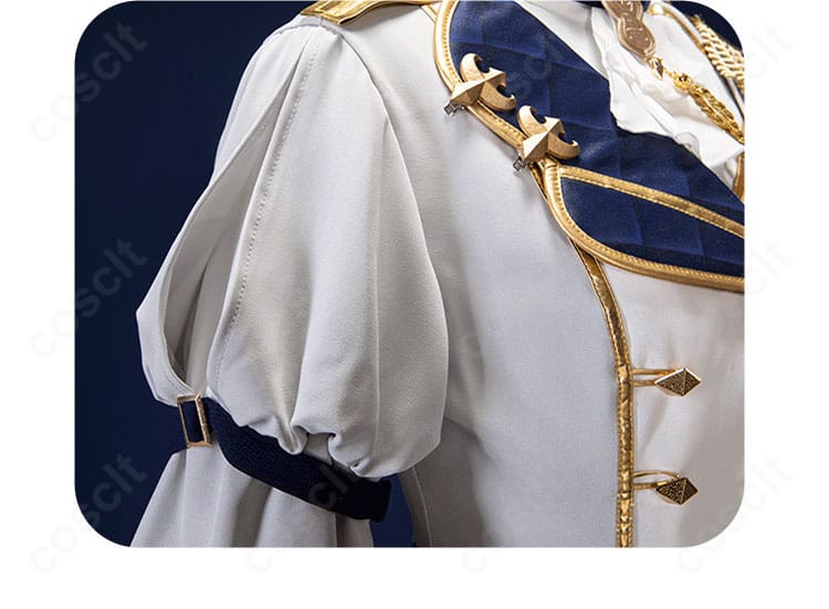 草薙寧々 フィエ・シュヴァリエ 肩袖部分の装飾詳細。エポレット風意匠と袖口の装飾ラインを明瞭に撮影。