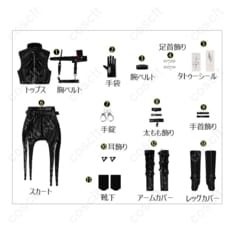 恋と深空 主人公「夜と共に」高再現コス｜快適フィットで撮影・イベントに最適 - 5枚目の画像（サムネイル）