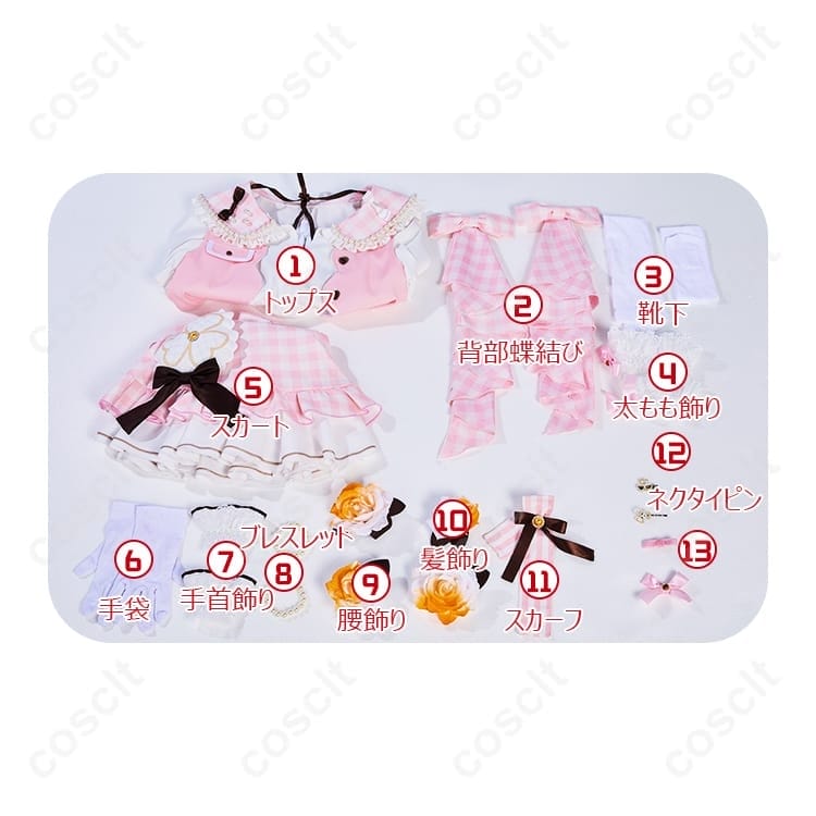 プロジェクトセカイ 花里みのり 4周年MMJ衣装 高再現で着やすく撮影映えするアイドルコス - 3枚目の画像