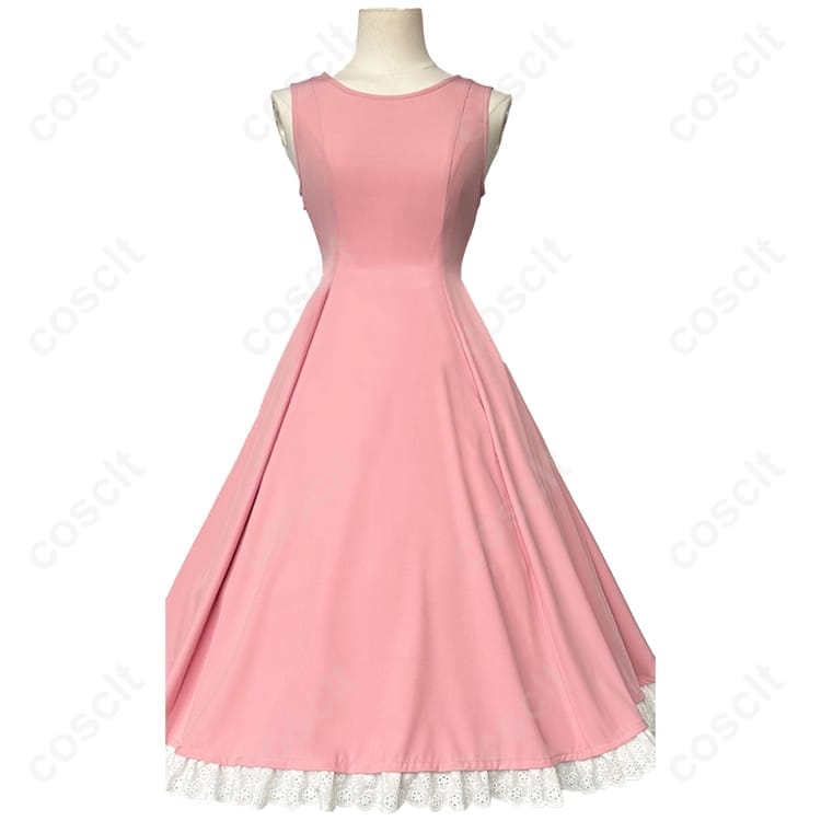 大道寺知世 ピンクワンピース衣装｜CCさくら再現度重視、動きやすく撮影に最適 - 5枚目の画像