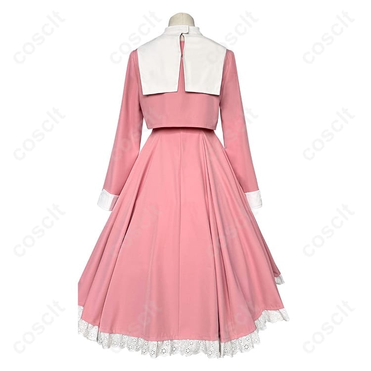 大道寺知世 ピンクワンピース衣装｜CCさくら再現度重視、動きやすく撮影に最適 - 2枚目の画像