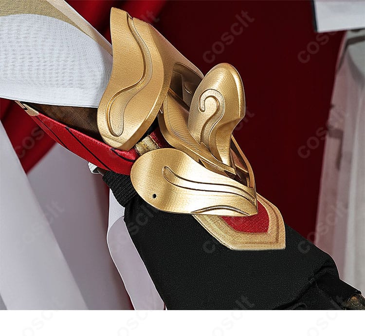 キアナ・カスラナ衣装の腕飾りアップ。装飾の造形美と表面仕上げを強調。