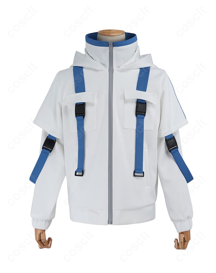 WIND BREAKER 名取慎吾ジャケットの正面全体。落ち着いた色味とハリ感のある生地で、フロントの形状とラインがわかる画像。