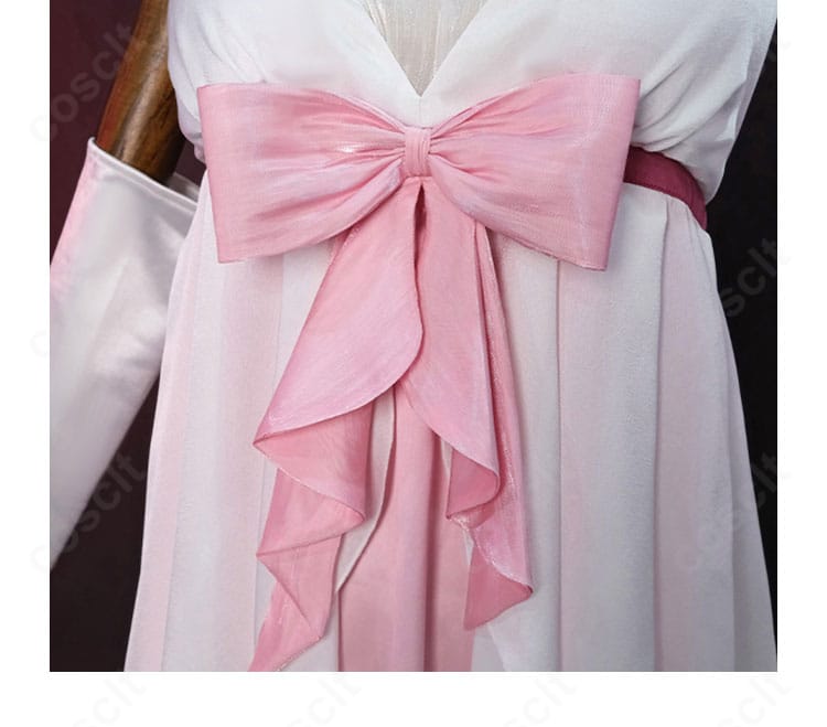 蝶ネクタイ風モチーフの装飾アップ。可愛らしいポイントと質感がわかる画像