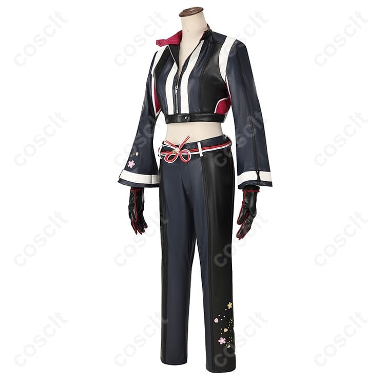 餓狼伝説 City of the Wolves 不知火 舞 コスプレ衣装 高再現で動きやすく、イベント撮影に最適 - 2枚目の画像