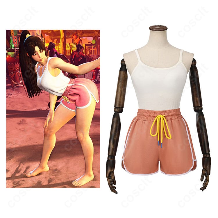 不知火舞（ストリートファイター6）部屋着スタイルの再現度を示すコスプレ衣装イメージ