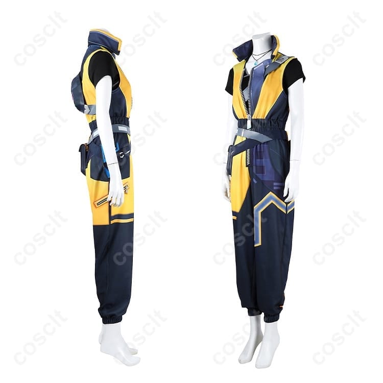 ヴァロラント ウェイレイ 高再現コスプレ衣装｜動きやすいジャンプスーツで撮影・イベントに最適 - 3枚目の画像