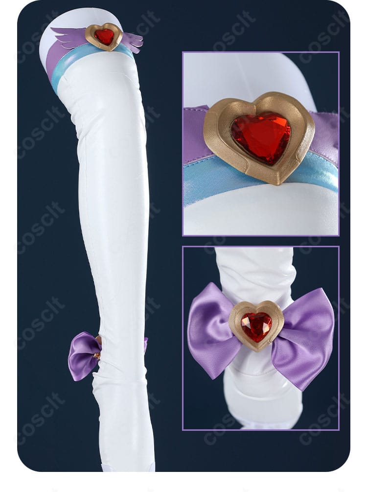 足元装飾の接写。靴やソックス周りのディテールが見える画像