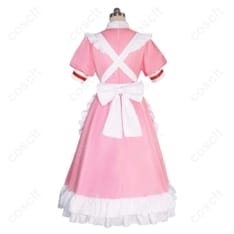 鹿目まどか メイド服コスプレ衣装｜高再現で清楚な上品シルエット、撮影・イベントに最適 - 3枚目の画像（サムネイル）