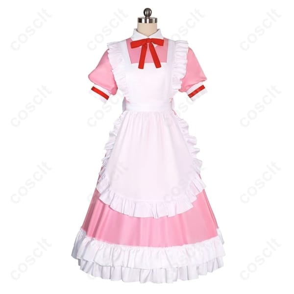 鹿目まどか メイド服コスプレ衣装｜高再現で清楚な上品シルエット、撮影・イベントに最適