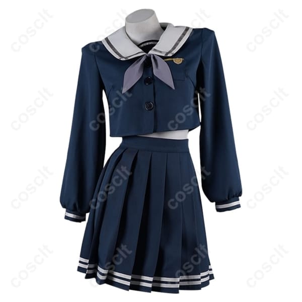 若葉睦 月ノ森女子学園 制服コスプレ 高再現で動きやすい、イベント・撮影に最適