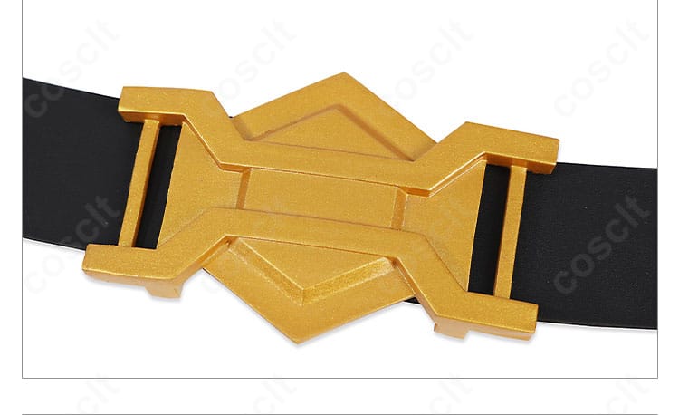 テホ衣装の腰帯装飾ディテール別角度。縫製と固定方法が分かります。