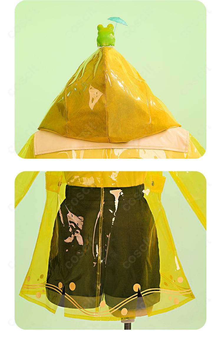 背面装飾のクローズアップ。切替とステッチワークのディテールが分かる写真