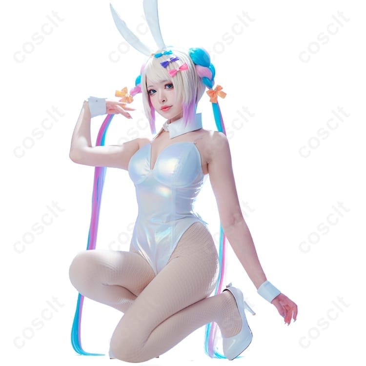 NEEDY GIRL OVERDOSE 超てんちゃん バニーVer. 高再現で快適、撮影に映えるコスプレ衣装 - 3枚目の画像